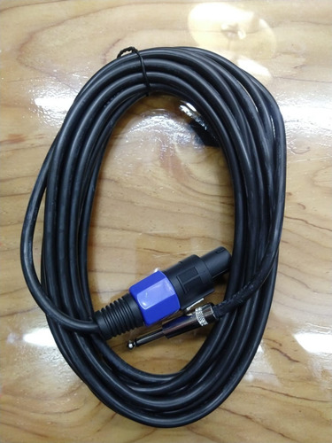 Cable Speakon Plug Bafle Parlante Pro 6 Mts Musicapilar