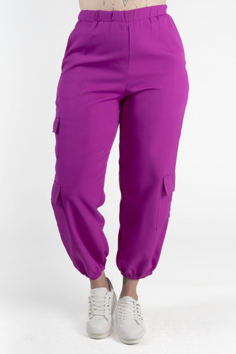 Pantalon Dama Morado Talla Extra Mundo Terra 155776