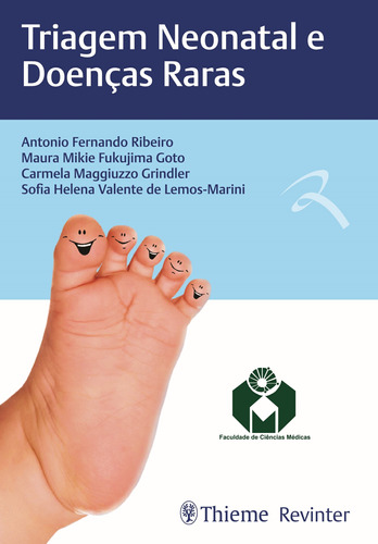 Triagem Neonatal e Doenças Raras, de Ribeiro, Antonio Fernando. Editora Thieme Revinter Publicações Ltda, capa mole em português, 2019