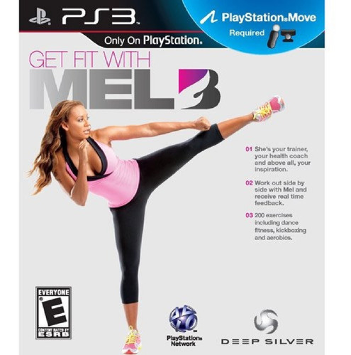 Jogo Get Fit With Mel B Move Ps3 Midia Fisica Deep Silver