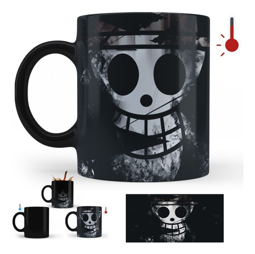 Imagen 2 de 3 de One Piece Luffy Mugiwara Taza Mágica