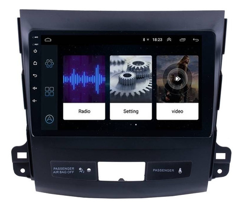 Estereo Mitsubishi Outlander 08-12carplay 4+64 Android +base