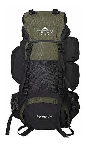 Mochila Mochilero Camping 65 Litros Teton Sports Verde