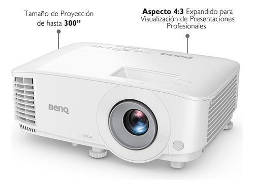Proyector Empresarial 4000 Lúmenes Dlp Svga Con 2 Hdmi Vga