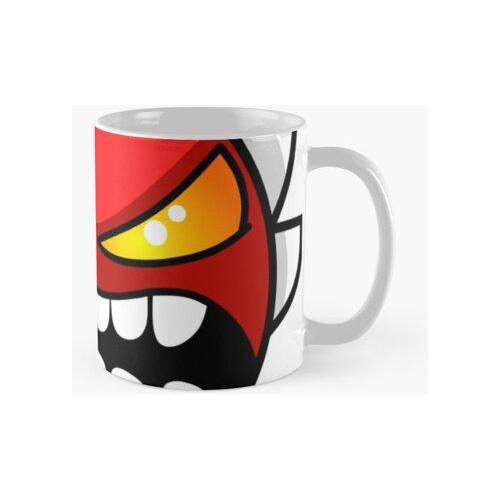 Taza Geometry Dash Demonio Loco Calidad Premium