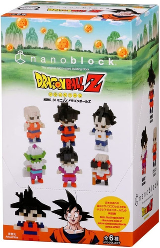 Dragon Ball Z: Set De 6 Figuras Serie Mininano Nanoblock 