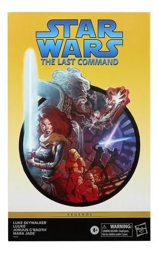 Star Wars The Last Command Luke, Luuke, Joruus C'baoth, Mara