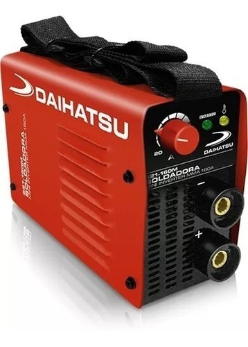 Soldadora Daihatsu S21-160m Mini Inverter Potente Y Pórtatil