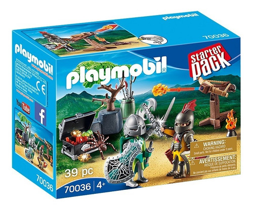 Playmobil 70036 Starterpack Batalla Del Tesoro