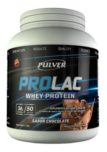 Prolac Whey Protein 2 Kg Pulver Proteína Concentrada Sin Tacc