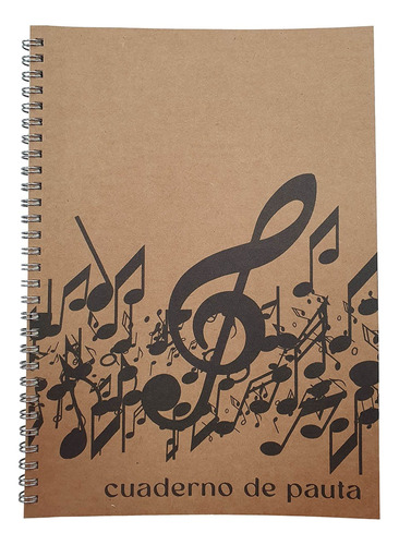 Cuaderno De Pauta 100 Hojas Cp3 Musicstore