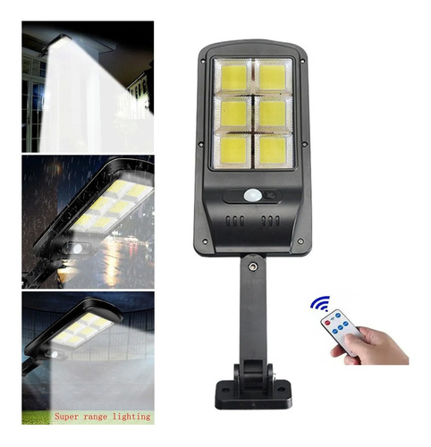 Farola Solar Led 100w Con Mando A Distancia.