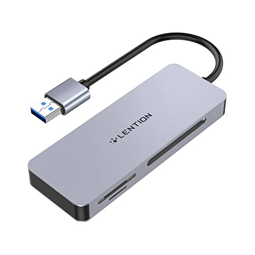 Lector De Tarjetas Usb 3.0 Lention Cb-h12