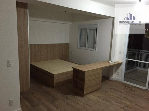 Imagem 6 de 30 de Apartamento À Venda Na Consolação, Edifício Mood, 1 Suíte, 1 Banheiro, 1 Sala Ampla, 1 Vaga De Garagem, 48m², São Paulo. - Ap1227