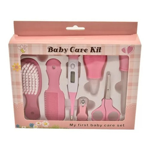 Set Kit Estuche Aseo 8 Pzs Bebe - Unidad a $3490