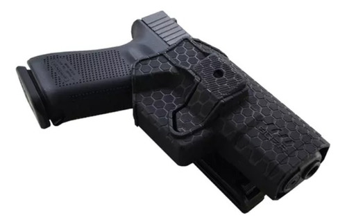 Funda Nivel 2 Taurus Pt 809 Polimero Boer Serie Hexagon