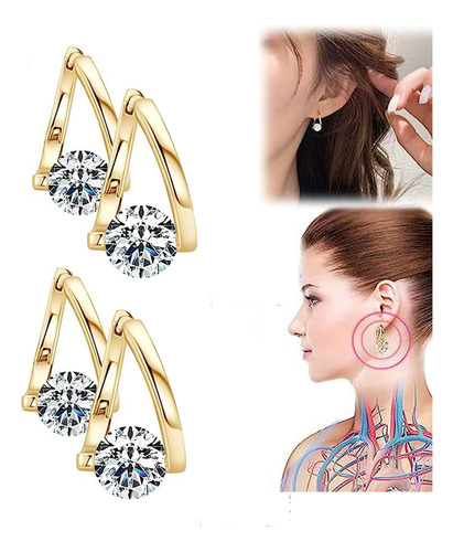 Halolux Lymphvity Germanium Pendientes, Pendientes Para