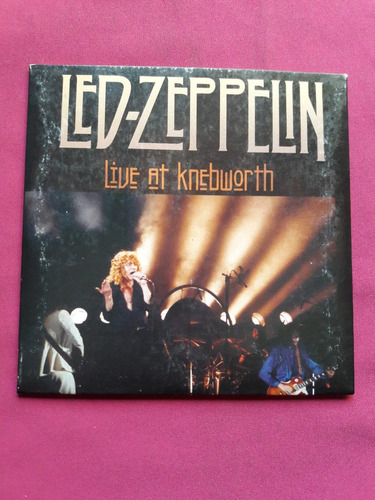 Led Zeppelin - Live At Knebworth - Dvd 2012 Argentina
