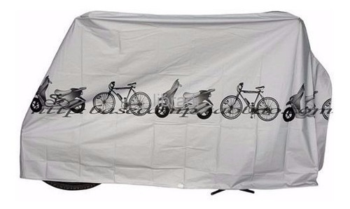 Imagen 7 de 7 de Cobertor De Bicicleta O Moto Funda Cobertora Impermeable