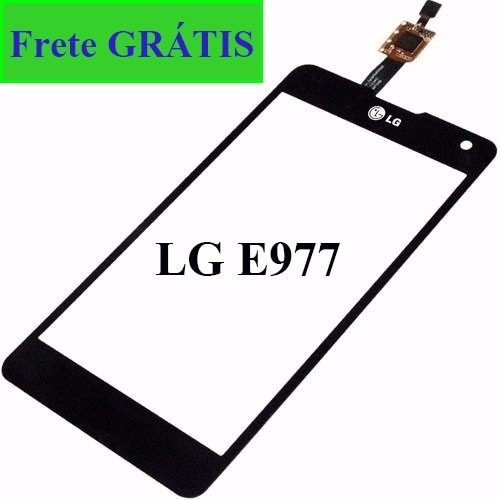 Tela Touch Vidro LG Optimus G E975 E973 E977 E971 - Novo