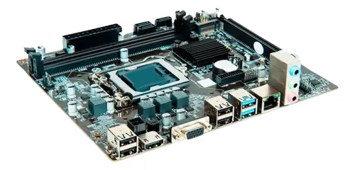 comprar Placa-mãe H310 Intel Lga1151 Matx Ddr4 M2 Nvme Gigalan Preto