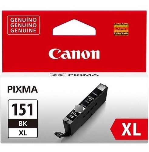 Tanque De Tinta Canon Cli-151 Bk Xl Negro 11ml 5000 Pag /vc