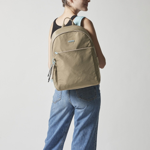 Mochila Para Mujer Westies Beige Hbgersendre3we Beige Liso