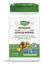 Comprar Natures Way Raíz De Jengibre 1100mg 100 Cápsulas