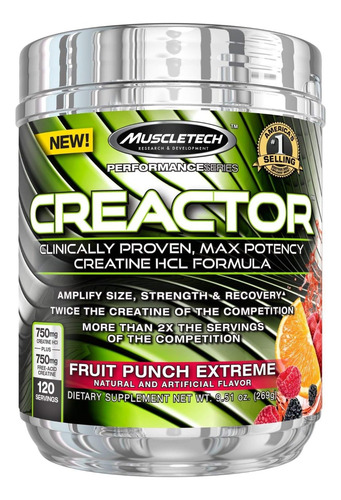 | Muscletech Cell-tech Criador | Fórmula Creatina Hcl | Cons