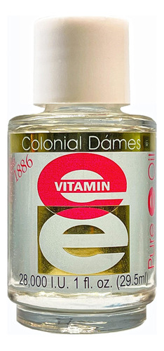 Colonial Dames Aceite De Vitamina E Puro De 28,000 Ui De 1 O