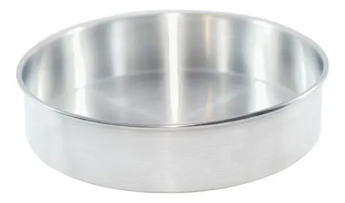 Forma Assadeira Redonda Baixa Bolo E Torta Em Aluminio N 40