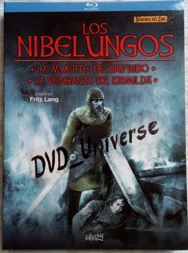 Blu-ray Los Nibelungos. Fritz Lang Digipack 2 Discos Blu-ray