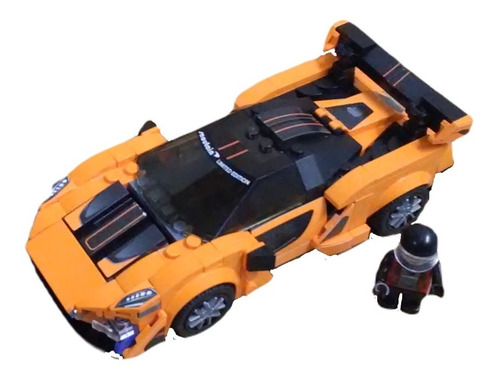 Mclaren 12c Gt3 Para Armar, +320pzs Bloques De Construcción (Usado)