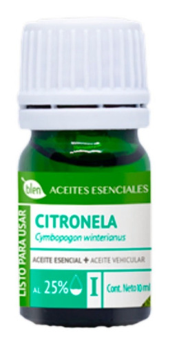 Aceite Esencial Citronela Antiinflamatorio Picaduras 10ml