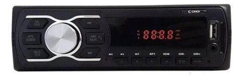 Som automotivo Cinoy YN-RAD50681 com USB, bluetooth e leitor de cartão SD