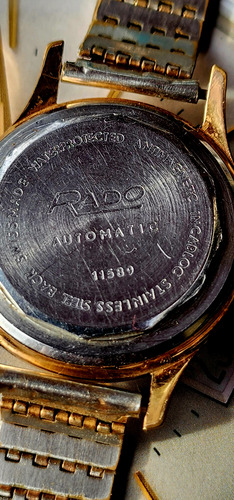 Rado Automático Hombre Dorado Antiguo Dorado Dorado Ocre (Usado)