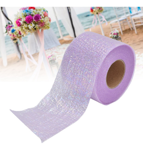 Cinta Sinfónica De Tul Con Lentejuelas Brillantes, Degradado