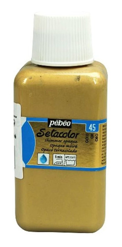 Pintura Para Tela (250-milliliter Botella, Shimmer  oro