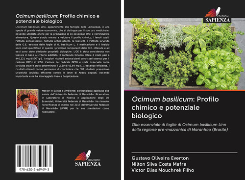 Libro: Ocimum Basilicum: Profilo Chimico E Potenziale Biolog