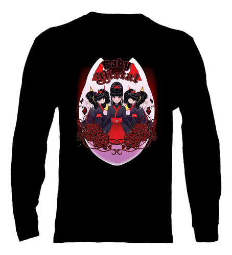 Polera Manga Larga Babymetal - Ver 03 - Vale Gamess