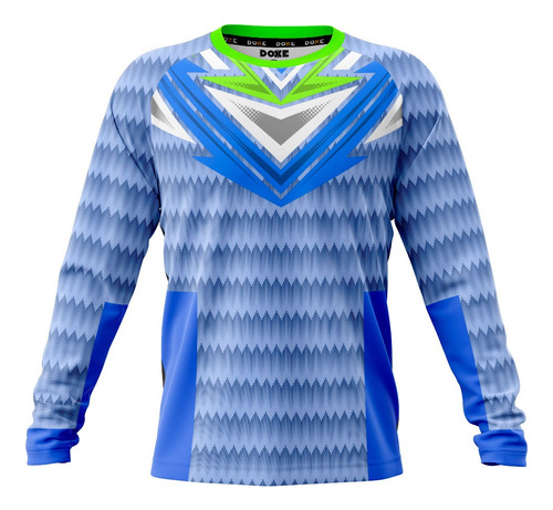 Doxe Jersey Playera Regular Rayos Azul Flechas Verdes