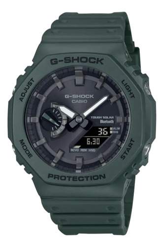 G Shock Ga B2100 Oak Smart Bluetooth Solar Fibra De Carbono 