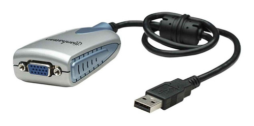 Cable usb Manhattan 179225 con entrada SVGA HD 15 hembra salida USB 2.0 Tipo- A Macho