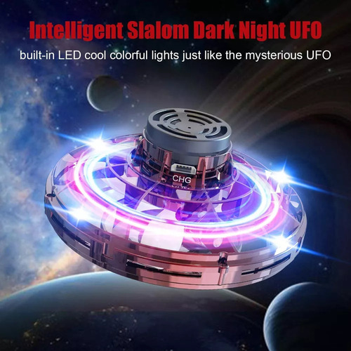 Mini Drone Flying Ball Luz Led Intermitente Para Ni~nas Y Ni