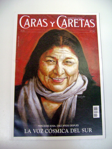 Revista Caras Y Caretas Especial Mercedes Sosa Anivers Boedo