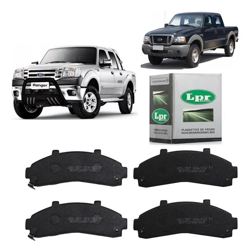 Pastilla De Freno Delantero Ford Ranger 4x2-4x4 1998 Al 2012