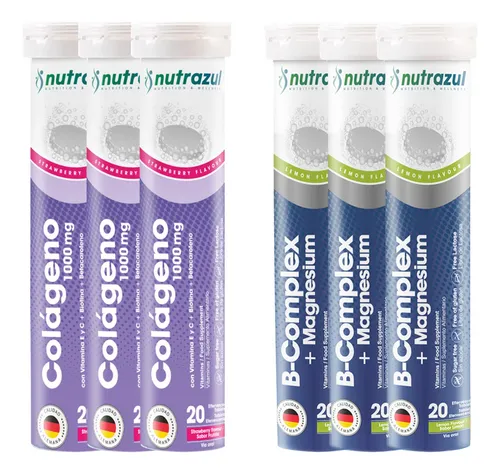 comprar Colágeno Hidrolizado 1000 Mg (3)+ Magnesio B-complex  (3)-6u