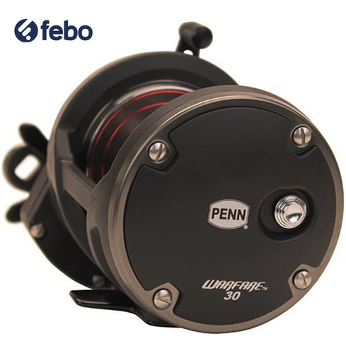 Imagen 2 de 3 de Reel Penn Levelwind 30n 2+1rul Pesca Febo