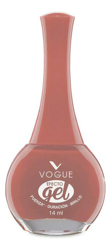 Esmalte Vogue Color Efecto Gel Facil Aplicacion X 14 Ml Tipo de esmalte Color Color Bendicion