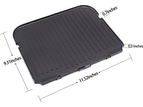 Parrilla/plancha Reversible Para Cuisinart Griddler Gr-4n